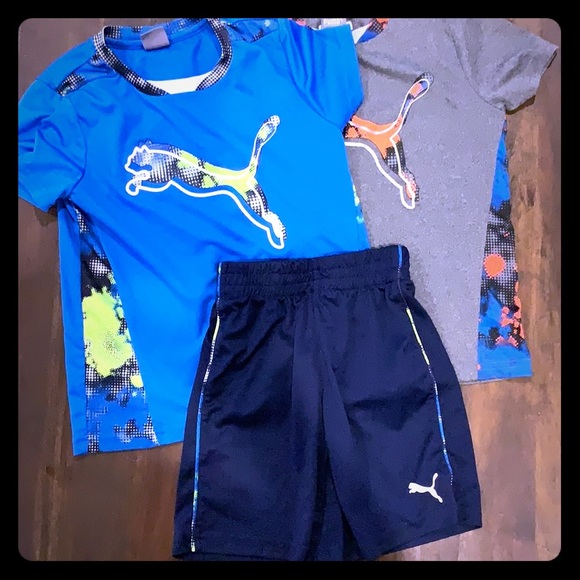 Puma Other - Puma shirts and short set boys size 5 Puma Other - Puma shirts and short set boys size 5